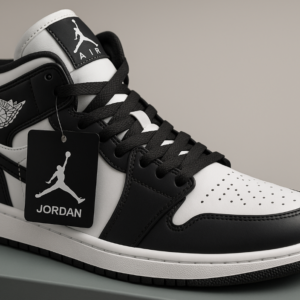 Black White Classic Leather Sneaker