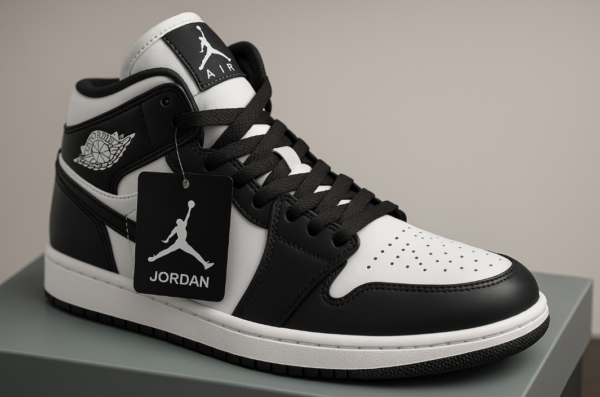 Black White Classic Leather Sneaker