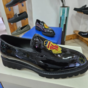 Stylish Black Mirror Dress Shoe