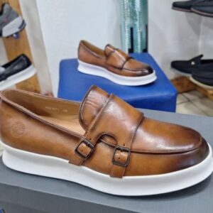 Sleek Leather Slip-Ons: Comfort Redefined